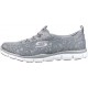 Skechers Lace Mesh Bungee Slip 22764-GRY Skechers Lace Mesh Bungee Slip 22764-GRY