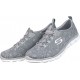 Skechers Lace Mesh Bungee Slip 22764-GRY Skechers Lace Mesh Bungee Slip 22764-GRY