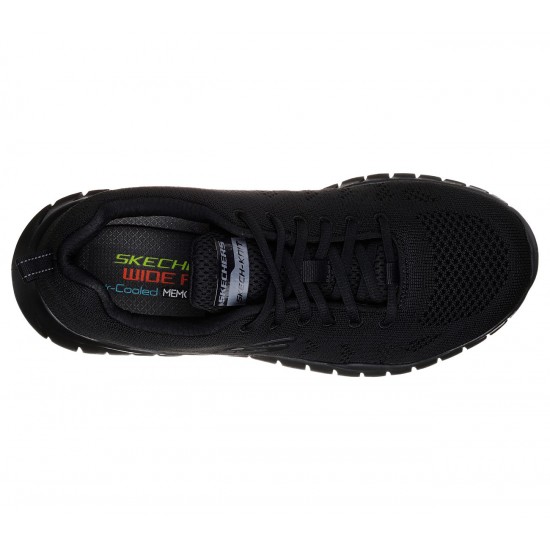 Skechers Overhaul Debbir 52819-BBK Skechers Overhaul Debbir 52819-BBK