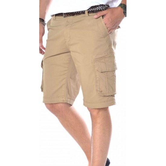 Camaro Men's Short Pants 17001-742-17-BEIGE