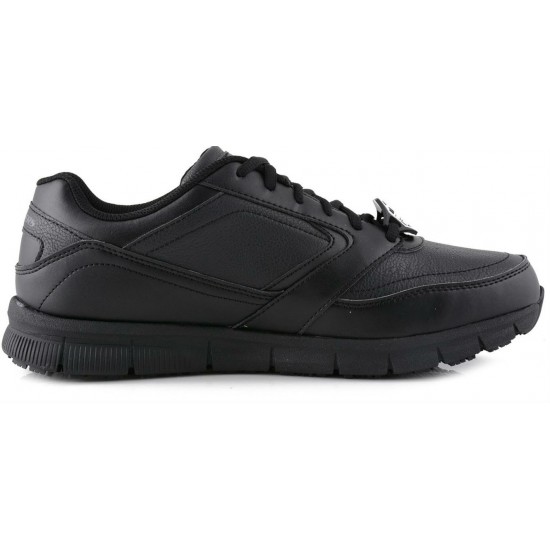 Skechers Lace Up Athletic 77156-BLK Skechers Lace Up Athletic 77156-BLK