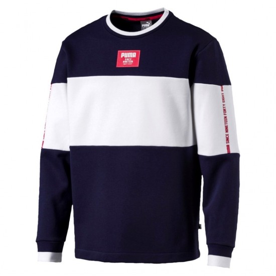 Puma Rebel Block Fleece Sweater 852399-06 Puma Rebel Block Fleece Sweater 852399-06