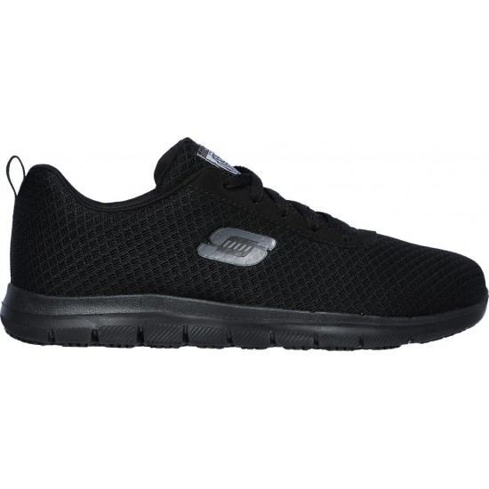 Skechers Work Relaxed Fit Ghenter Bronaugh SR 77210-BLK Skechers Work Relaxed Fit Ghenter Bronaugh SR 77210-BLK