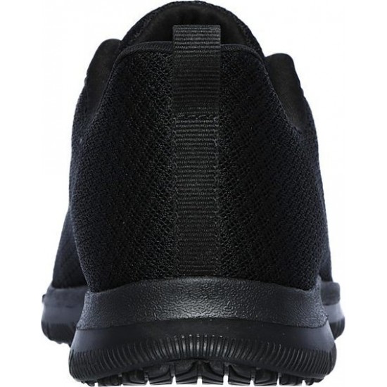 Skechers Work Relaxed Fit Ghenter Bronaugh SR 77210-BLK Skechers Work Relaxed Fit Ghenter Bronaugh SR 77210-BLK