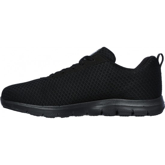 Skechers Work Relaxed Fit Ghenter Bronaugh SR 77210-BLK Skechers Work Relaxed Fit Ghenter Bronaugh SR 77210-BLK
