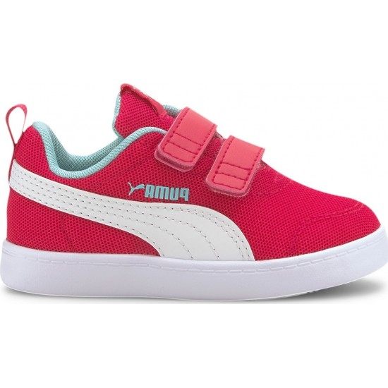 Puma Courtflex V2 Mesh Babies Trainers 371759-02 Puma Courtflex V2 Mesh Babies Trainers 371759-02