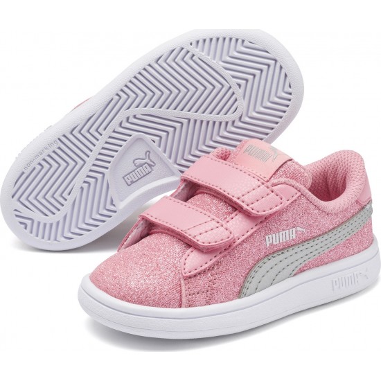 Puma Smash V2 Glitz Glam Trainers 367380-15