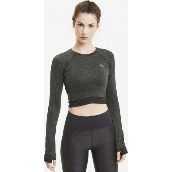 Puma Studio Metallic LS Black 519515-01