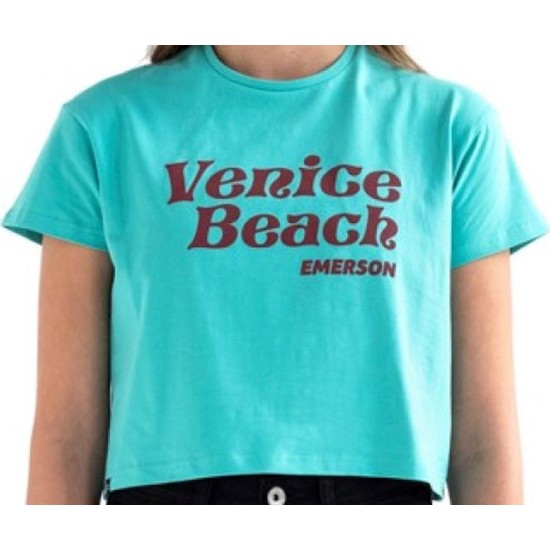 Emerson CROPPED T_SHIRT 201.EW33.67-VERAMAN Emerson CROPPED T_SHIRT 201.EW33.67-VERAMAN