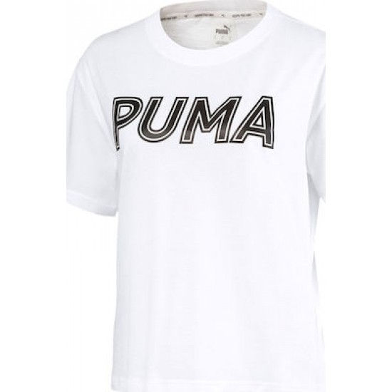 Puma Modern Sports Logo White 581229-02 Puma Modern Sports Logo White 581229-02