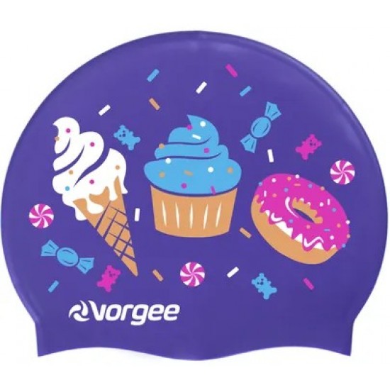 Vorgee Σκουφάκι Κολύμβησης Παιδικό Character Cap Jr 808160 pagoto kai cake Vorgee Σκουφάκι Κολύμβησης Παιδικό Character Cap Jr 808160 pagoto kai cake
