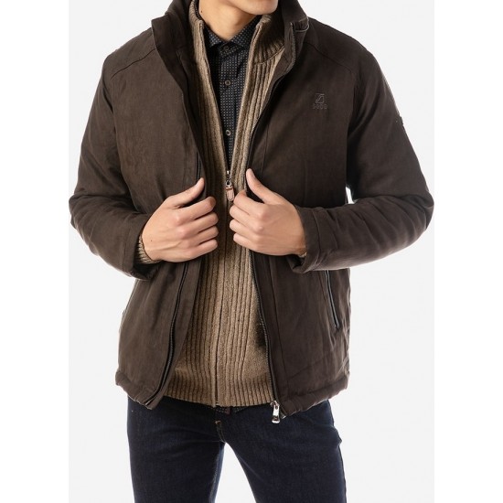 Sogo ΑΝΔΡΙΚΟ ΜΠΟΥΦΑΝΚΑΦΕ ΜΕ ΓΙΑΚΑ Καφέ 19504-047-Brown Sogo ΑΝΔΡΙΚΟ ΜΠΟΥΦΑΝΚΑΦΕ ΜΕ ΓΙΑΚΑ Καφέ 19504-047-Brown