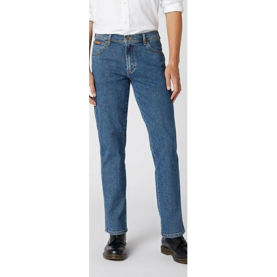 Wrangler Texas Stretch Straight Fit Jeans W121-33-010-Stonewash Wrangler Texas Stretch Straight Fit Jeans W121-33-010-Stonewash