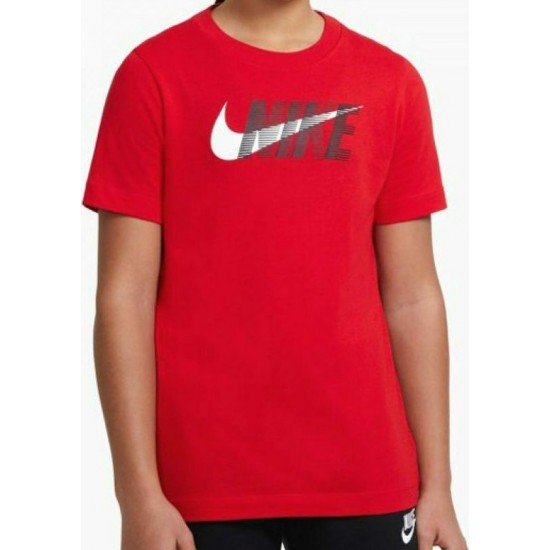 Nike T-Shirt Kids Logo Swoosh DC7796-657 Nike T-Shirt Kids Logo Swoosh DC7796-657