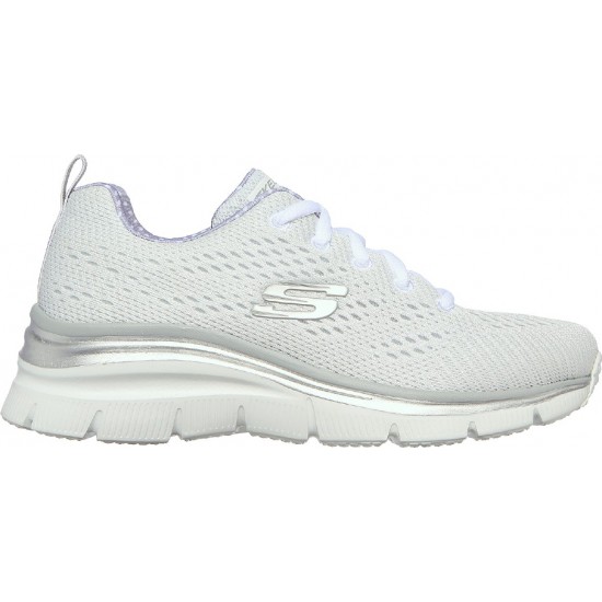 Skechers Knit Lace Up Wedge 12704-WGRY Skechers Knit Lace Up Wedge 12704-WGRY