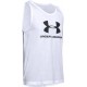 Under Armour Sportstyle Logo Tank White 1329589-101 Under Armour Sportstyle Logo Tank White 1329589-101