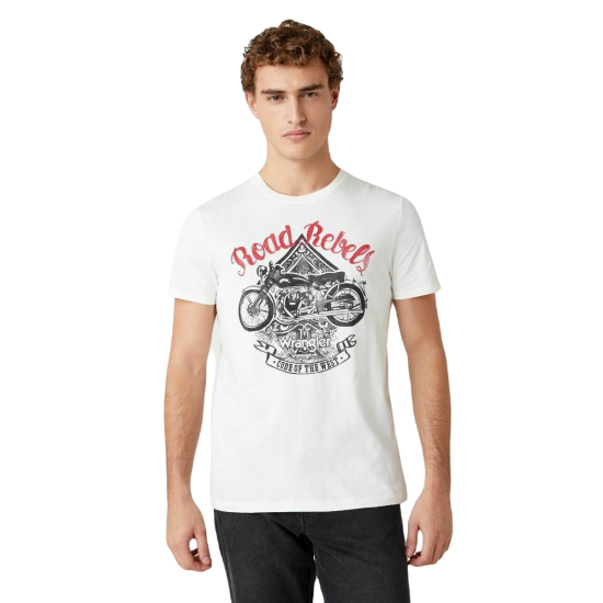 Wrangler Biker W7H2D3737 White Wrangler Biker W7H2D3737 White