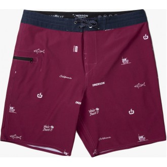 Emerson  201.EM524.11R RASBERRY-NAVY