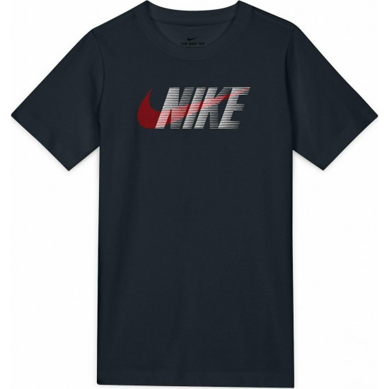 Nike T-Shirt Logo Swoosh young boy DC7796-011 Nike T-Shirt Logo Swoosh young boy DC7796-011