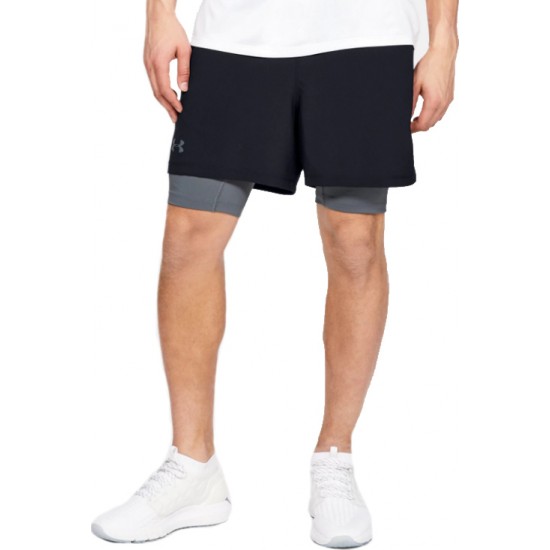 Under Armour Qualifier 2-in-1 1345320-001 Black Under Armour Qualifier 2-in-1 1345320-001 Black