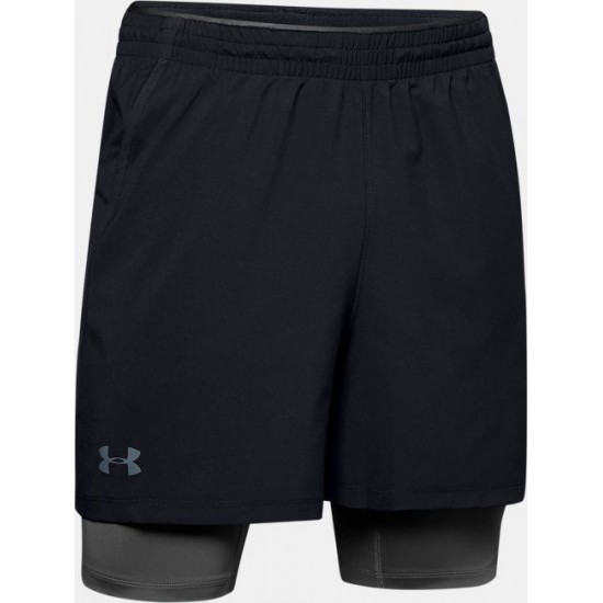Under Armour Qualifier 2-in-1 1345320-001 Black Under Armour Qualifier 2-in-1 1345320-001 Black