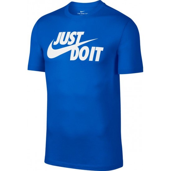 Nike Tee Just Do It Swoosh AR5006-480 Blue Nike Tee Just Do It Swoosh AR5006-480 Blue
