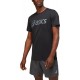 Asics Core Αθλητικό Ανδρικό T-shirt Μαύρο με Λογότυπο 2011C334-002