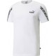 Puma Power Tape Ανδρικό T-shirt Λευκό με Λογότυπο 589391-02 Puma Power Tape Ανδρικό T-shirt Λευκό με Λογότυπο 589391-02