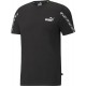 Puma Power Tape Ανδρικό T-shirt Μαύρο με Λογότυπο 589391-01 Puma Power Tape Ανδρικό T-shirt Μαύρο με Λογότυπο 589391-01