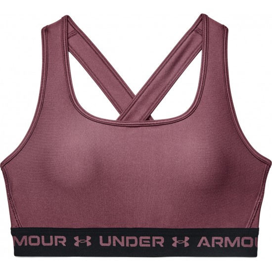 Under Armour Crossback Mid Γυναικείο Αθλητικό Μπουστάκι Μωβ 1361034-554 Under Armour Crossback Mid Γυναικείο Αθλητικό Μπουστάκι Μωβ 1361034-554