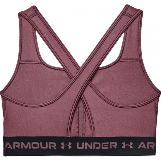 Under Armour Crossback Mid Γυναικείο Αθλητικό Μπουστάκι Μωβ 1361034-554 Under Armour Crossback Mid Γυναικείο Αθλητικό Μπουστάκι Μωβ 1361034-554