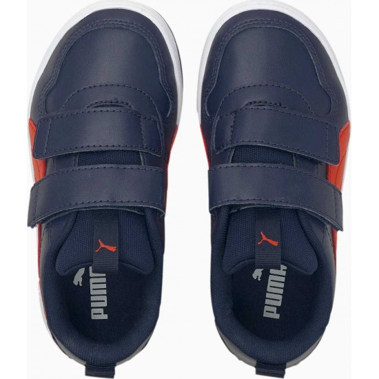 Puma Παιδικό Sneaker Multiflex με Σκρατς για Αγόρι Navy Μπλε 380740-02 Puma Παιδικό Sneaker Multiflex με Σκρατς για Αγόρι Navy Μπλε 380740-02