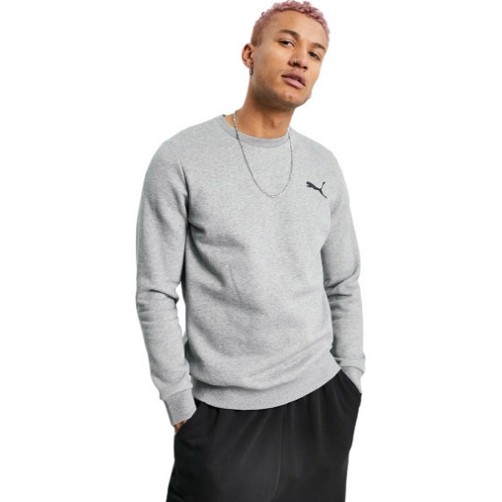 Puma Ανδρικό Φούτερ Γκρι 586682-53