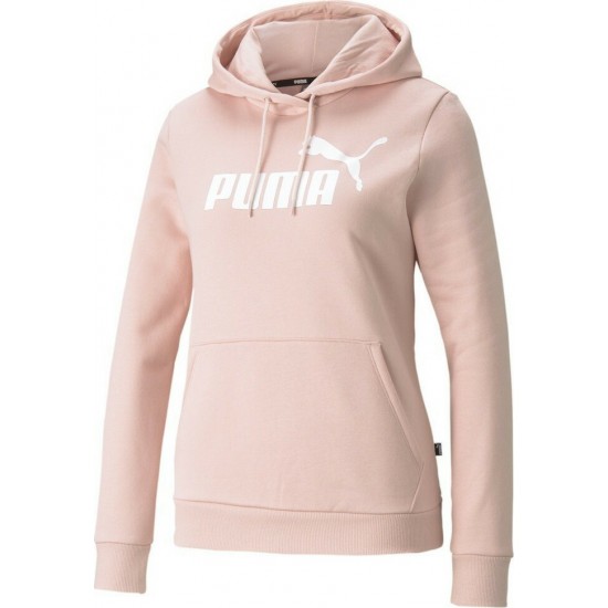 Puma Γυναικείο Φούτερ με Κουκούλα Ροζ 586789-36 Puma Γυναικείο Φούτερ με Κουκούλα Ροζ 586789-36