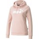 Puma Γυναικείο Φούτερ με Κουκούλα Ροζ 586789-36 Puma Γυναικείο Φούτερ με Κουκούλα Ροζ 586789-36