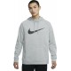 Nike Dri-FIT Training Ανδρικό Φούτερ με Κουκούλα και Τσέπες Γκρι CZ2425-063 Nike Dri-FIT Training Ανδρικό Φούτερ με Κουκούλα και Τσέπες Γκρι CZ2425-063