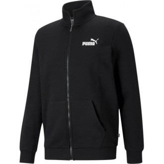 Puma Essentials Ανδρικό Φούτερ Ζακέτα με Τσέπες Μαύρη 586694-01