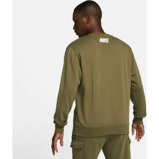 Nike Sportswear Ανδρικό Φούτερ Χακί DM4679-222 Nike Sportswear Ανδρικό Φούτερ Χακί DM4679-222