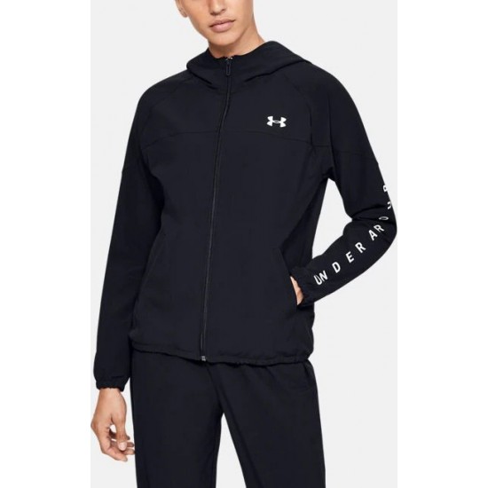 Under Armour Γυναικείο Μπουφάν Running Μαύρο 1351794-001 Under Armour Γυναικείο Μπουφάν Running Μαύρο 1351794-001