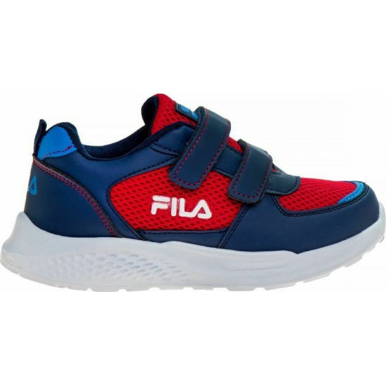 Fila Παιδικό Sneaker Comfort Happy με Σκρατς για Αγόρι Μπλε 3JS13003-254 Fila Παιδικό Sneaker Comfort Happy με Σκρατς για Αγόρι Μπλε 3JS13003-254