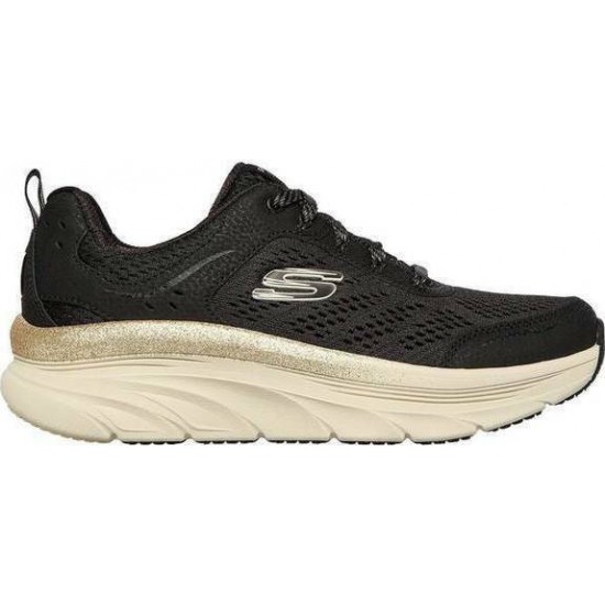 Skechers D'Lux Walker Γυναικείο Sneaker Μαύρο 149337-BKGD Skechers D'Lux Walker Γυναικείο Sneaker Μαύρο 149337-BKGD