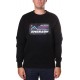 Emerson 202.EM20.27-Black Ανδρικό Φούτερ Μαύρο Emerson 202.EM20.27-Black Ανδρικό Φούτερ Μαύρο