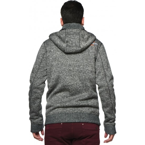 Brokers Jeans 18512-884-18 Ανδρική Ζακέτα Πλεκτή με Φερμουάρ Γκρι Brokers Jeans 18512-884-18 Ανδρική Ζακέτα Πλεκτή με Φερμουάρ Γκρι