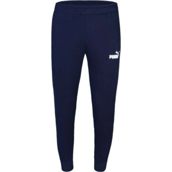 Puma Essential Παντελόνι Φόρμας με Λάστιχο Navy Μπλε 586748-06 Puma Essential Παντελόνι Φόρμας με Λάστιχο Navy Μπλε 586748-06