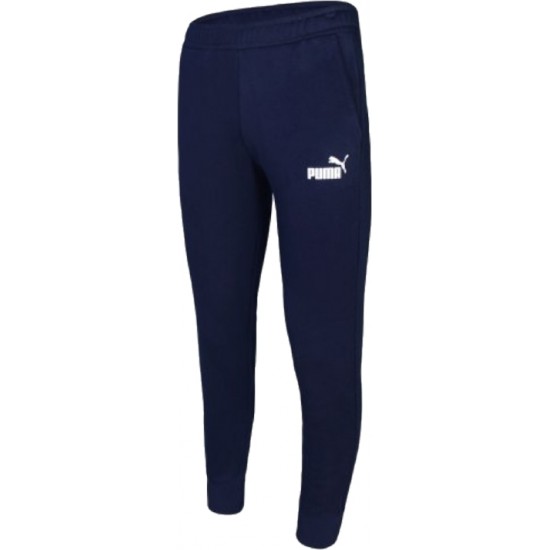 Puma Essential Παντελόνι Φόρμας με Λάστιχο Navy Μπλε 586748-06 Puma Essential Παντελόνι Φόρμας με Λάστιχο Navy Μπλε 586748-06