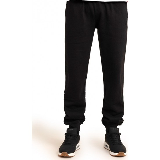 Russell Athletic Παντελόνι Φόρμας με Λάστιχο Μαύρο A1-009-2-099-black Russell Athletic Παντελόνι Φόρμας με Λάστιχο Μαύρο A1-009-2-099-black