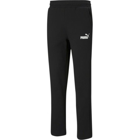 Puma Παντελόνι Φόρμας Fleece Μαύρο 586718-01 Puma Παντελόνι Φόρμας Fleece Μαύρο 586718-01