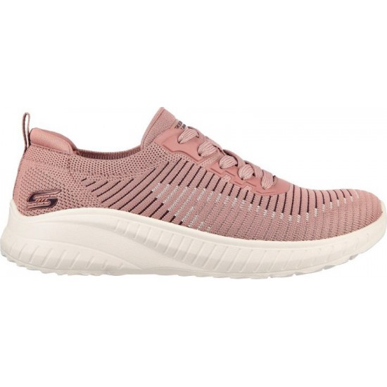 Skechers Bobs Squad Chaos Γυναικείο Sneaker Ροζ 117207-MVMT