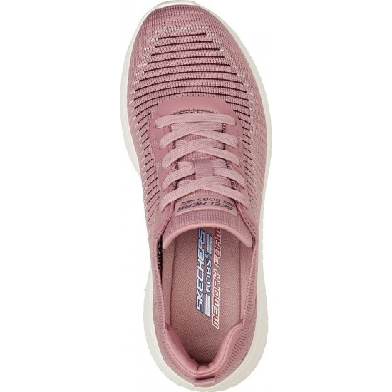 Skechers Bobs Squad Chaos Γυναικείο Sneaker Ροζ 117207-MVMT