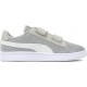 Puma Παιδικό Sneaker Smash Glitz Glam με Σκρατς για Κορίτσι Γκρι 367378-17 Puma Παιδικό Sneaker Smash Glitz Glam με Σκρατς για Κορίτσι Γκρι 367378-17